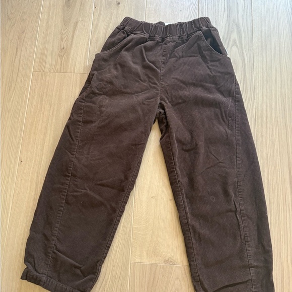 Le Bon Shoppe Corduroy Arc Pants — Brown - Picture 4 of 5